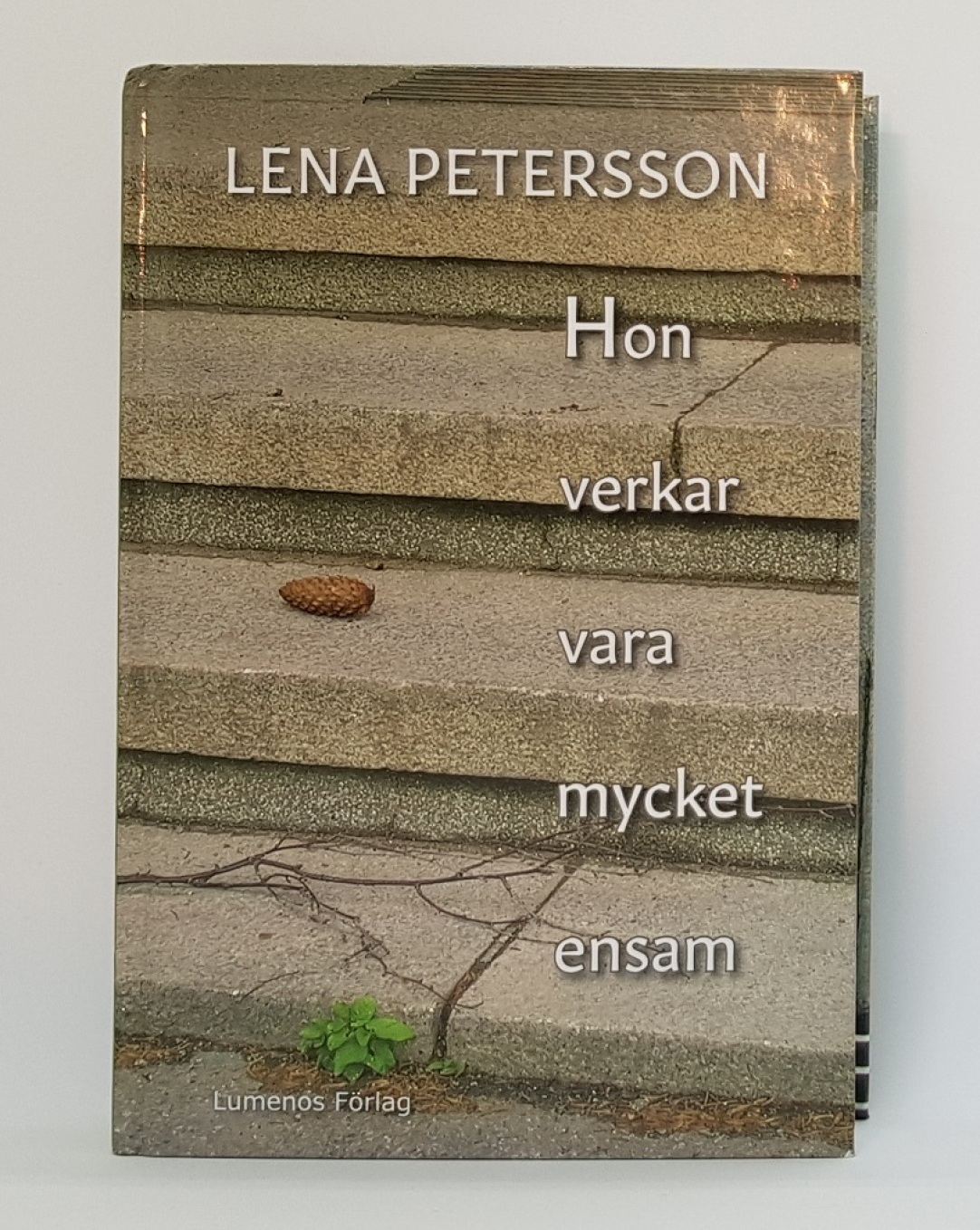 "Hon verkar vara mycket ensam". Stående bok. Foto: Lena Petersson.